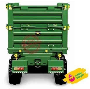 Rolly Toys Przyczepa trzyosiowa z wywrotem John Deere 125043 - Jeździki dla dzieci - miniaturka - grafika 9