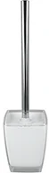 Akcesoria do wc - Metaltex 401038014 uchwyt-wc "Style" w plastik, kolor biały przezroczysty, 10 x 10 x 37.5 cm 401038014 - miniaturka - grafika 1