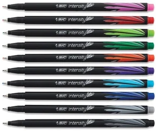 BIC Cienkopis Intenstity fine czerwony BIC - Cienkopisy - miniaturka - grafika 5