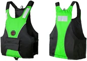 Sprzęt asekuracyjny i ratunkowy - Aquarius Kamizelka asekuracyjna kajakowa zielona Rozmiar odzieży: S KAJ_ZCZ_S - miniaturka - grafika 1