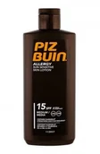 Balsamy i kremy do opalania - Piz Buin Allergy Sun Sensitive Skin Lotion SPF15 preparat do opalania ciała 200 ml unisex - miniaturka - grafika 1