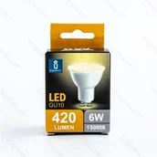 Żarówki LED - AIGOSTAR A5 GU10 6W BARWA CIEPŁA 191283 - miniaturka - grafika 1