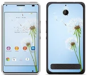 Etui i futerały do telefonów - Sony Royal Sticker Royal tatuaż ścienny RS. 74059 samoprzylepna uprawa do Xperia E1 z motywem White Dandelion Leaves Flying RS.74059 - miniaturka - grafika 1