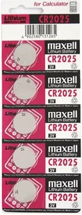 Maxell Baterie litowa, knoflíková, 3V, blistr, 1-pack CR 2025 - Baterie i akcesoria - miniaturka - grafika 2