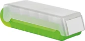 Wizytowniki - Helit h6901059 Fiszka Beebox, DIN 600 kart A8, zielony półprzezroczysty H6901059 - miniaturka - grafika 1