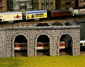 Akcesoria i części modelarskie - Noch 58260  jeszcze  westarkade mur, otwarty - miniaturka - grafika 1