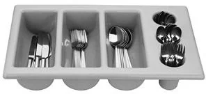 Hendi Pojemnik na Komplet sztućców GN 1/1 - 6 częściowy szary - Akcesoria gastronomiczne Hendi Pojemnik na Komplet sztućców GN 1/1 - 6 częściowy szary - Akcesoria gastronomiczne - miniaturka - grafika 1