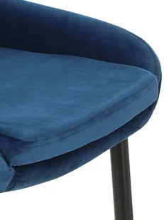 Intesi Krzesło Floyd Velvet niebieskie - Krzesła - miniaturka - grafika 15
