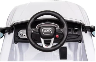 LEAN CARS Samochód na akumulator Audi RS Q8 biały 7901 - Pojazdy elektryczne dla dzieci - miniaturka - grafika 8