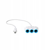 Ładowarki samochodowe - Hoco samochodowy rozdzielacz gniazda zapalniczki 3 - miniaturka - grafika 1