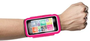 Puro PURO Running Band - Uniwersalna frotka do biegania do smartfonów max 4.3" + key pocket (różowy) UNIRUNLPNK - Etui i futerały do telefonów - miniaturka - grafika 7