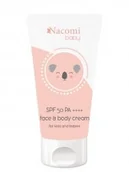 Kremy dla dzieci - Nacomi Baby fotostabilny krem do twarzy dla dzieci z filtrem SPF 50 50ml - miniaturka - grafika 1