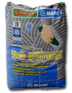 Mapei Glazurnik Klej do płytek 25kg - Akcesoria do armatury i ceramiki - miniaturka - grafika 2