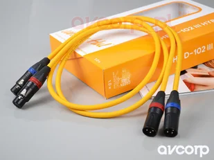 Van Den Hul The D 102 III Hybrid (HALOGEN FREE) - XLR The D 102 III Hybrid - XLR - Kable Van Den Hul The D 102 III Hybrid (HALOGEN FREE) - XLR The D 102 III Hybrid - XLR - Kable - miniaturka - grafika 3