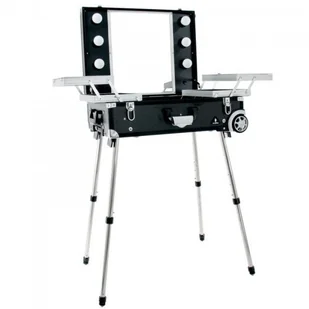 ACTIVESHOP KUFER GLAMOUR 9616 CZARNY ( PRZENOŚNE STANOWISKO) AS_107574 - Pozostałe akcesoria kosmetyczne - miniaturka - grafika 2