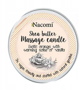 Nacomi Masło do ciała Pomarańcza i wanilia - Candel Shea Natural Body Butter Masło do ciała Pomarańcza i wanilia - Candel Shea Natural Body Butter - Kremy i maski do rąk - miniaturka - grafika 2