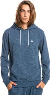 Bluzy męskie - Quiksilver bluza męska BAY RISE HOOD Insignia Blue Spacedye BSN6 - miniaturka - grafika 1