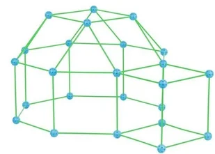 Zwariowany Namiot świecący w ciemności - Namioty i tipi dla dzieci - miniaturka - grafika 2