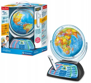 Interaktywny Globus Geografia Uczy Mówi Pl 7L - Zabawki interaktywne dla dzieci - miniaturka - grafika 5