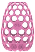 Akcesoria do karmienia - COGNIKIDS CogniKids Grip  Baby Bottle Gripper Osłonka na butelki do karmienia FLAMINGO - miniaturka - grafika 1