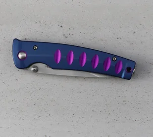 Mcusta Zanmai Katana VG-10 Blue/Purple 8,5 cm MC-0043C - Noże - miniaturka - grafika 7
