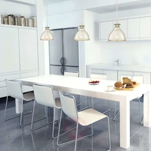 Westinghouse Lighting einflam mige lampa wisząca, wersja kratka ekran, szkło, 1 W, szczotkowane Niklowo, 25 x 25 x 109 cm 6326940 - Lampy sufitowe - miniaturka - grafika 2