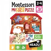 Układanki dla dzieci - Russell Układanka HEADU Montessori Moje pierwsze puzzle Farma  OD 199 ZŁ! GXP-647224 - miniaturka - grafika 1
