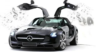 Dumel Silverlit Apple Mercedes Benz SLS AMG 1:16 86074 S86074 - Zabawki zdalnie sterowane - miniaturka - grafika 2