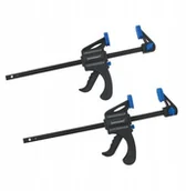 Imadła i ściski - Silverline Mini ściski stolarskie 150mm kpl. 2 szt - miniaturka - grafika 1