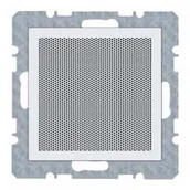 Gniazdka elektryczne - Berker Kwadrat biały głośnik B_28828989 - miniaturka - grafika 1