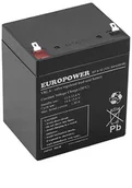 Baterie do zasilaczy awaryjnych UPS - Europower Akumulator AGM Europower EP 5-12 T2 (12V 5Ah) - miniaturka - grafika 1