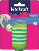 Zabawki dla kotów - Vitakraft Skarpetka z Kocimiętką Dla Kota - miniaturka - grafika 1