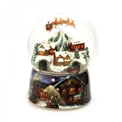 Ozdoby bożonarodzeniowe - Święta Bożonarodzeniowe Domki i pozytywki Święta Bożonarodzeniowe/Domki i pozytywki - Pozytywka z Jeżdżącą Kolejką - miniaturka - grafika 1