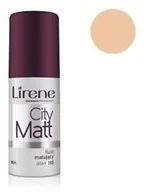 Podkłady do twarzy - Lirene City Matt fluid matująco-wygładzający do twarzy 203 Jasny 30ml - miniaturka - grafika 1