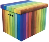 Pudła i kartony archiwizacyjne - Pudło Tęcza 42 x 32 x 32 cm 2 szt. - miniaturka - grafika 1
