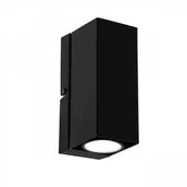 Lampy ścienne - Luminex Wall 3124 kinkiet lampa ścienna 1x8W GU10 czarny - miniaturka - grafika 1