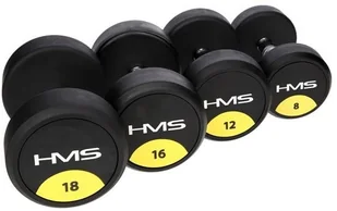 HMS HG PRO 4 KG HANTLE GUMOWANE HMS 17-66-147 - Hantle i ciężarki - miniaturka - grafika 3