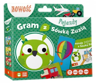 Zielona Sowa Gram z Sówką Zuzią: Pojazdy - Gry planszowe - miniaturka - grafika 2