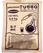 Domowy wyrób alkoholu - BROWIN Drożdże gorzelnicze 403130 95 g BROWIN - miniaturka - grafika 1