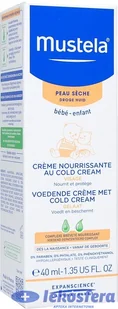 Mustela LABORATOIRES EXPANSCIENCE Bebe Krem odżywczy z Cold Cream do twarzy 40 ml 7066789 - Kremy dla dzieci - miniaturka - grafika 5