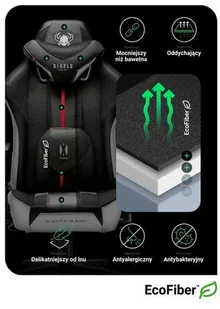 Diablo Chairs Fotel gamingowy Diablo X-Player 2.0 materiałowy Kids Size Diablo X-Player 2.0 Kids Size - Fotele gamingowe - miniaturka - grafika 48