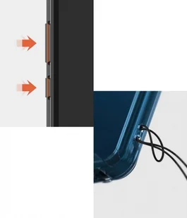 RINGKE Rinkge Fusion Case - Etui do LG G8 ThinQ - Smoke Black RGK866SM - Etui i futerały do telefonów - miniaturka - grafika 5