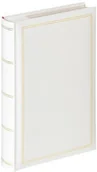 Albumy fotograficzne - Walther ME-140-W album Memo Monza 300, dzięki czemu zdjęcia 10 X 15 Biały ME-140-W - miniaturka - grafika 1