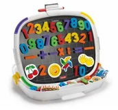 Tablice dla dzieci - Quercetti Tablica Magnetyczna Premium Cyfry Kształty 5353 - miniaturka - grafika 1