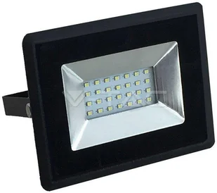 v-tac Projektor LED V-TAC 20W Czarny E-Series IP65 VT-4021 Niebieski 1700lm - Lampy pozostałe - miniaturka - grafika 2
