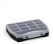 Pozostałe wyposażenie warsztatu - Patrol Group org25domczapg001 asortymentu box sortowania wyboru, czarne, 250 X 190 X 40 MM ORG25DOMCZAPG001 - miniaturka - grafika 1