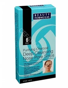 Beauty Formulas głęboko oczyszczające paski na nos x 6 szt - Maseczki do twarzy - miniaturka - grafika 2