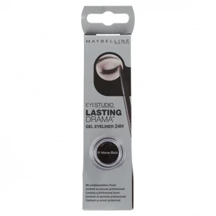 Maybelline Eyeliner Lasting Drama eyeliner w żelu 01 Intense Black 2,8 g - Eyelinery - miniaturka - grafika 2