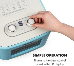 Klarstein TK3G-TuttiFrutti-Blu - Suszarki do grzybów, owoców i warzyw - miniaturka - grafika 5