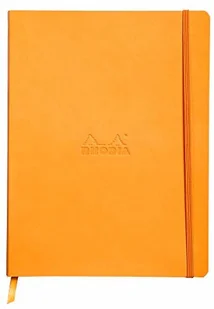 Rhodia zeszyt z przepisami na notatnik z miękką okładką, pomarańczowy 117515C - Pozostałe akcesoria dla plastyków - miniaturka - grafika 2